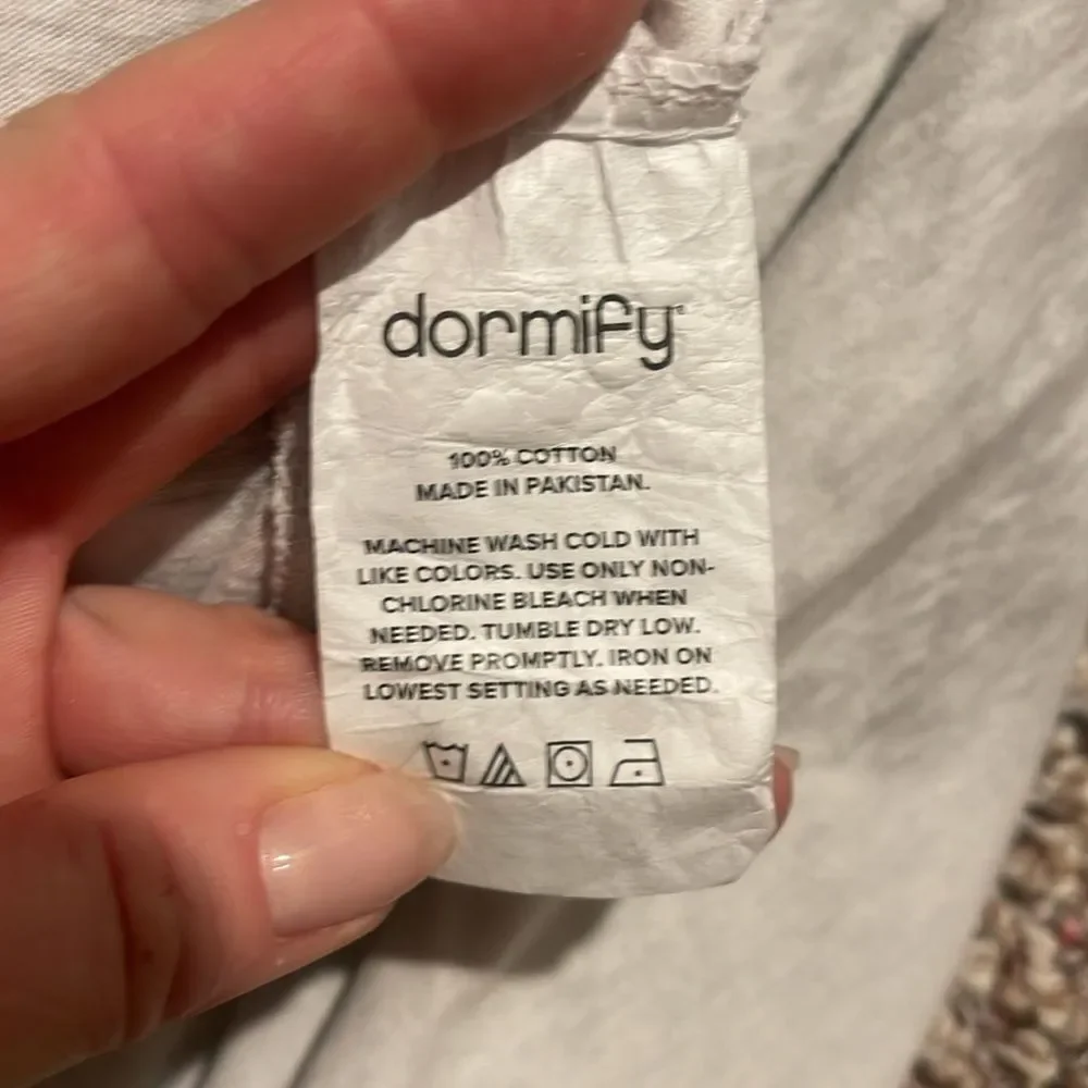 DORMIFY Full/Queen Grey Tye Dye Duvet Cover and 2 Pillow cases